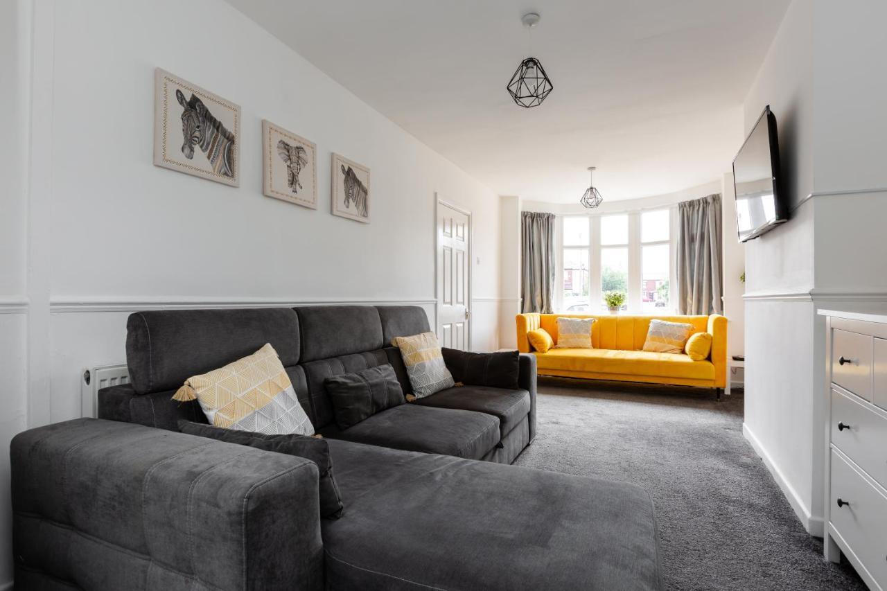 1 Mile To Etihad Stadium & Coop Arena, Free Parking, 7 Ppl Villa Manchester Exterior foto