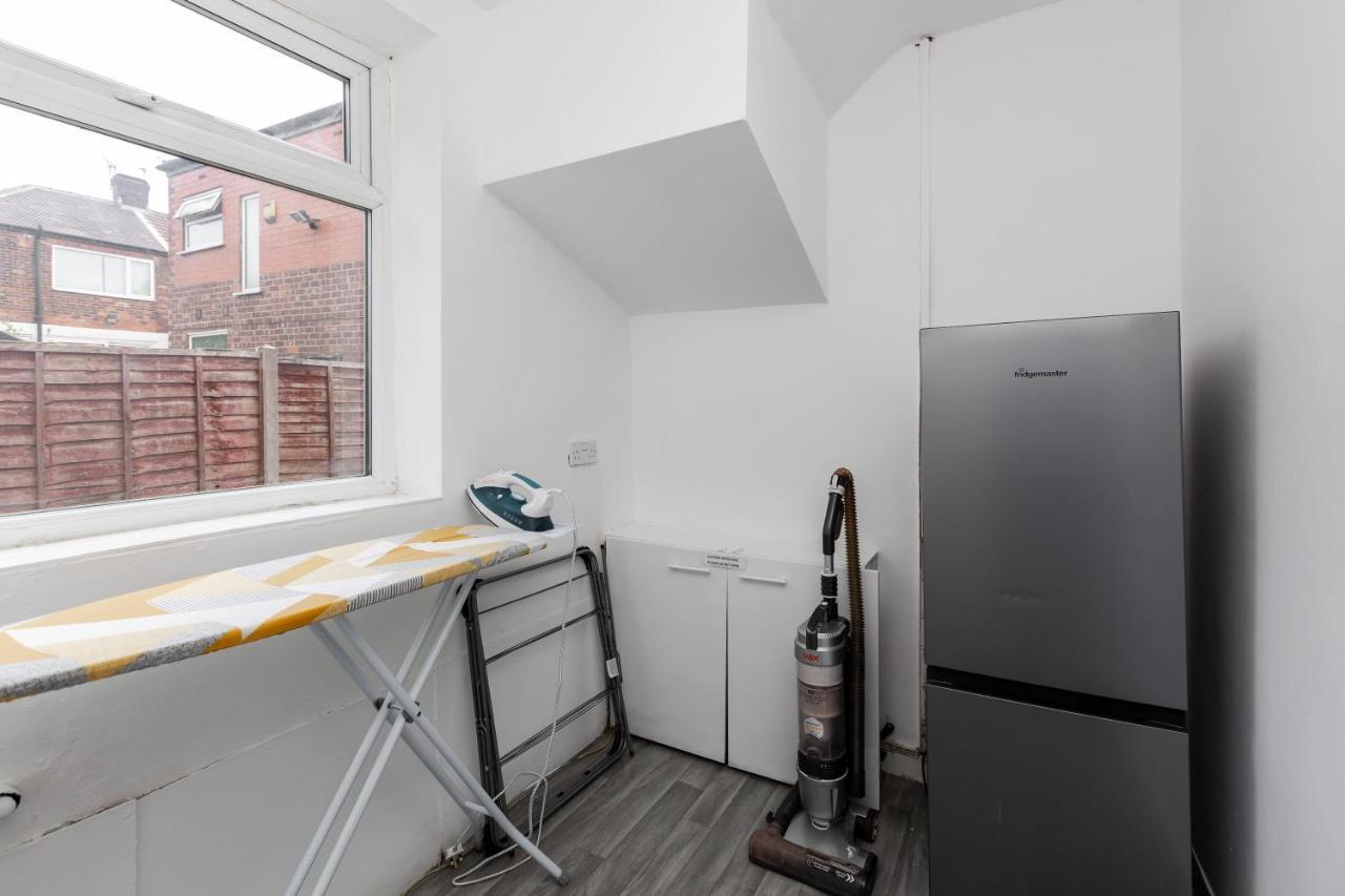 1 Mile To Etihad Stadium & Coop Arena, Free Parking, 7 Ppl Villa Manchester Exterior foto