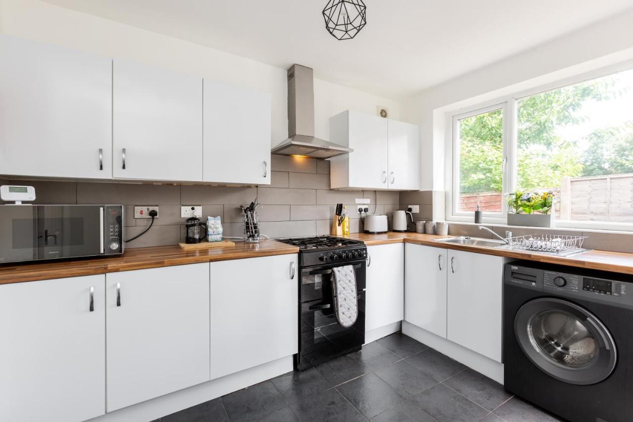 1 Mile To Etihad Stadium & Coop Arena, Free Parking, 7 Ppl Villa Manchester Exterior foto